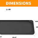 4396096RB Replacement Griddle for Whirlpool Stove Parts, W10297135 Cast Iron Plate for Maytag, Kitchenaid, Jenn Air, Amana, Gourmet Gas Range Cooktop Parts Burner Pan 1 Pcs