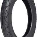 AlveyTech 12-1/2''x2-1/4'' (57-203/62-203) Rubber Tire - Fits Razor Pocket Mod Series, Currie, Mongoose, Schwinn, Rocket, Strollers, Electric Scoote & Bike - Anti-Skid - Kenda 12 1/2 x 2 1/4 Tire