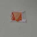 10M/32Ft Triangle Flag Fabric Banner Cotton Pennant Garland Cloth Bunting for Fall Decor Autumn Wedding Birthday Party Thanksgiving Day Home Nursery Outdoor Garden Hanging Decoration (Orange+36Pcs)