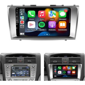for Toyota-Camry-2008-2011 Radio, Built-in Carplay Android Auto 1G RAM 32G ROM GPS Navigation Touch Screen EZoneTronics