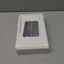 Weekly Pill Organizer 7 Day Two Times a Day, Rotatable Silicone Handle & 7 Detachable Daily Cases, Built-in Desiccant Moisture-Proof Travel Pill Box for Fish Oil, Vitamins & Supplements - Ideerfit