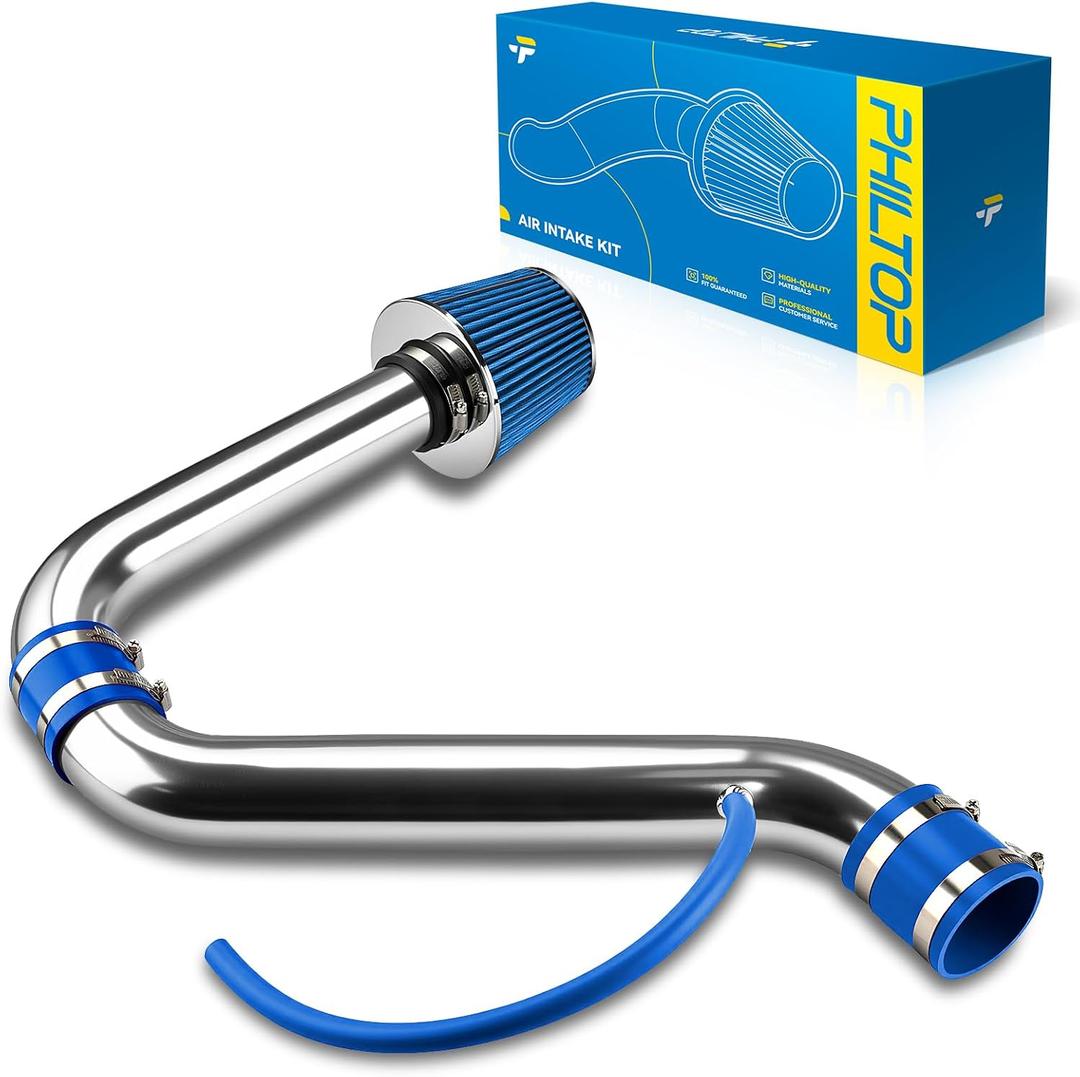 PHILTOP 2.75" Cold Air Intake Kit for 1994 1995 1996 1997 Accord 2.2L L4, 1998 1999 2000 2001 2002 Accord 2.3L L4 (Blue)
