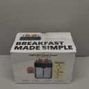 Chefman Smart Touch 2 Slice Digital Toaster, 6 Shade Settings, Touchscreen Controls, Extra-Wide Slots for Thick Breads & Bagels, +10 Seconds, Defrost, Removable Crumb Tray  Stainless Steel