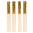 CHILDWEET Rust and Grime Removal Brush 8Pcs File Cleaning Brushes Wooden Handle for Sturdy Use