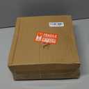 fMBB Ceramic Large Soup Bowls, 8.6 Inches, Modern 4-Piece Deep Salad Plates Set, Porcelain Square Plates, for Fruit, Cereal, Dessert, Snack - White