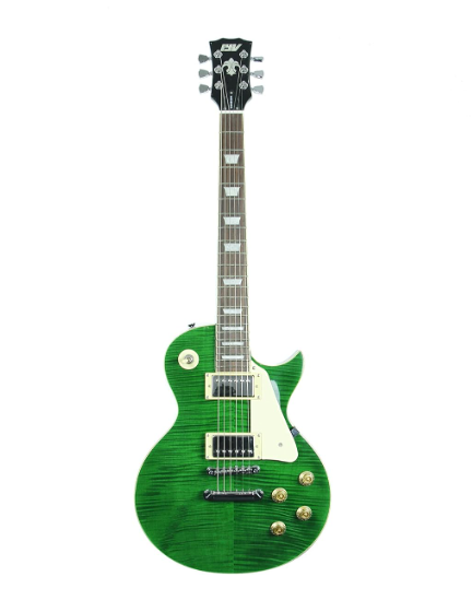 PAUL SOLID-BODY ELECTRIC GUITAR, EMERALD