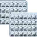 56 Cavities Unique Little Turtle Shape Candy & Chocolate Silicone Molds, Non-Stick, Baking Molds for Making Cake Decoration, Jelly, Cupcake, Ice Cubes, 2 Count