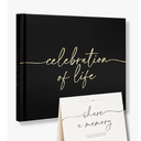 Lamare Funeral Guest Book for Memorial Service – Elegant Celebration of Life Guest Book and in Loving Memory Guest Book  Condolences Book for Funeral