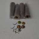 AORYVIC Furniture Leg Sofa Legs Replacement Wood 8 inch Mid Century Dresser Legs with 5/16 inch Bolt Set of 4