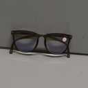 Large Frame Folding Reading Glasses for Women and Men Blue Light Blocking Readers Glasses for Reading with Portable Case