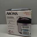 AROMA Digital Rice Cooker, 4-Cup (Uncooked) / 8-Cup (Cooked), Steamer, Grain Cooker, Multicooker, 2 Qt, Stainless Steel Exterior, ARC-914SBD
