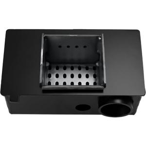 A-S-BurnPot Burn Pot Assembly for Breckwell P22, P23, P24, P32, P1000 Big E, P2700, P2000I, P4000, SP1000 Pellet Stove, Burnpot Firepot Replacement Part for US Stove 5040 AP2000 APC4000, Ignitor type