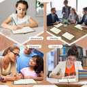 24 Pcs Christmas Thank You Appreciation Gifts for Women Teacher Mini Notebooks Bulk A6 Pocket Small Journals Tiny College Ruled Lined Notebook for Student Teacher School Xmas(Bright Color)