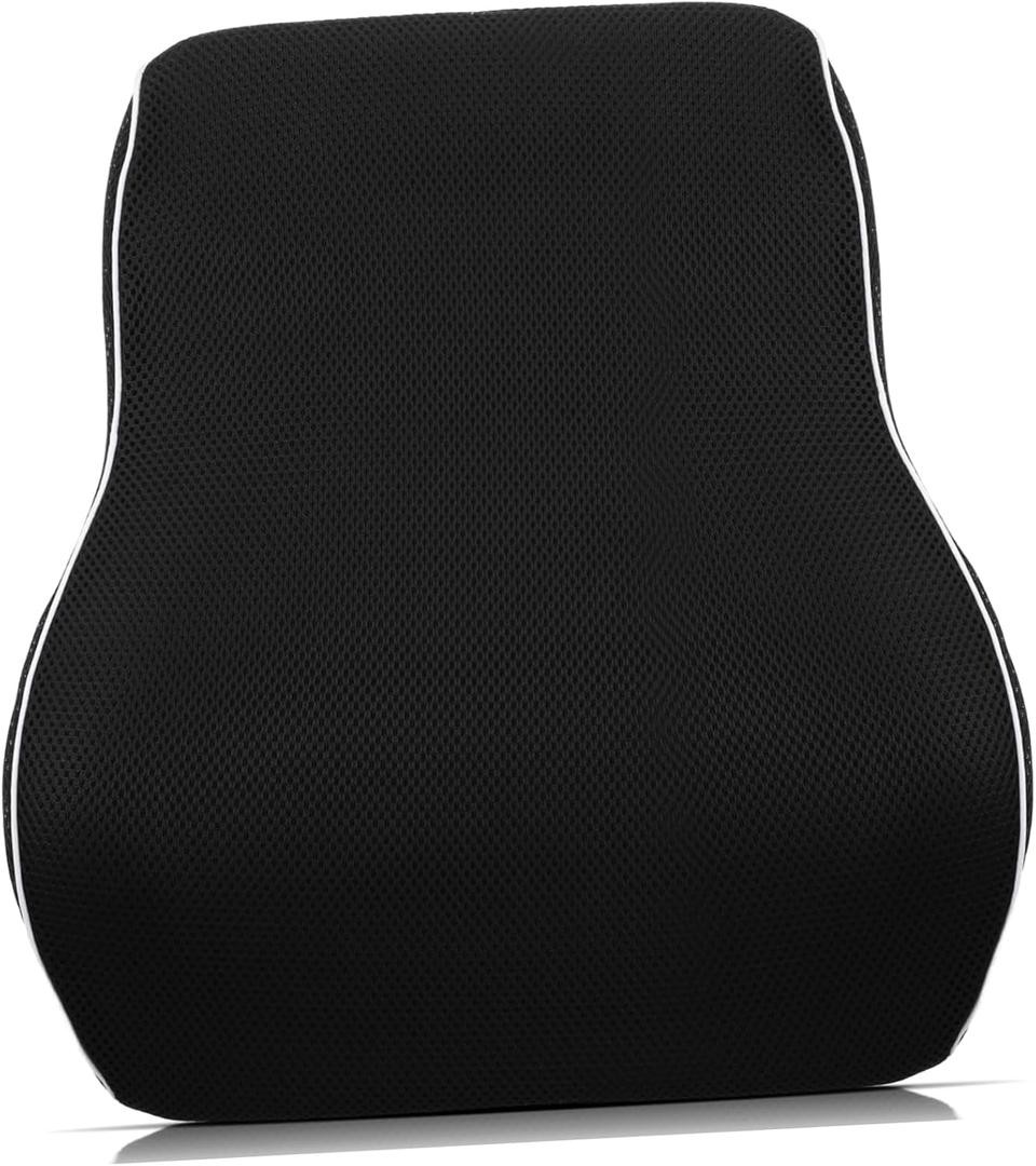 Car Lumbar Pillow Back Support for Driving Comfortable Memory Foam Lumbar Pillow