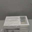 Makeup Organizer with 3 Drawers, Cosmetic Display Cases, Makeup Storage Box (3 Drawers) (white)