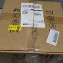 2-Light Round Flush Mount Ceiling Light, Farmhouse Brushed Nickel Metal Cage Close to Ceiling Light Fixture, 11inch E26 Base Semi Ceiling Mount Lamp, Modern Pendant Lighting for Porch Hallway (Silver)