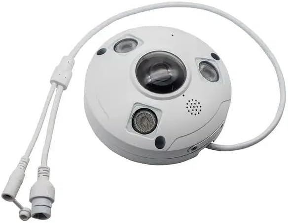 8MP Waterproof 360 Panorama POE Fisheye Surveillance Camera IR Night Vision Security CCTV IP Network Indoor & Outdoor Camera
