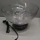 Nostalgia LPF230 3-Tier Lighted Party Fountain, Holds 1.5 Gallons, LED Lighted Base, Includes 8 Reusable Cups