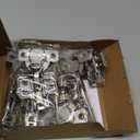 Ravinte 4 Pack 2 Pairs European Kitchen Cabinet Hinges Soft Close Full Overlay Cabinet Door Hinges Heavy-Duty Frameless Adjustable Concealed Cabinet Cup Hinge