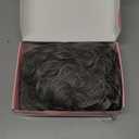 Old Lady Wig and Accessories for Granny Costume Wig Dark Grey Grandma Wig for Cosplay Halloween Party 5pcs set