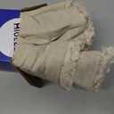 MIULEE Decorative Throw Pillow Covers Neutral Linen Fringe Throw Pillows Set of 2 Natural Beige Boho Farmhouse Cushion Covers with Tassels for Couch Sofa Bed Spring Home Decor 20x20 Inch