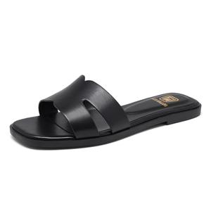 FW FRAN WILLOR Women's Flat Sandals Dressy Comfortable Slide Sandals Fashion Square Open Toe Slip On Beach Sandals for Summer, Size 7,5 FW FRAN WILLOR Women's Flat Sandals Dressy Comfortable Slide Sandals Fashion Square Open Toe Slip On Beach Sandals for Summer, Size 7,5