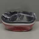 Silicone Liners for KitchenAid 5 Qt Tilt-Head Stand Mixer(Only), Odourless,Thicker, Cold/Heat-Resistant & Non-Stick, Easy Clean, Fits 5 Quart Mixing Bowl, Set of 3 with Lids (Red+White+Black)