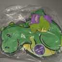 Kid's Insulated Dinosaur-Shaped Lunch Box w Strap- Keeps Food Hot or Cold For Hours- Reusable Bag Fits Ice Packs, Bento Containers, Thermoses Easily- Make Back to School Lunches Fun for Boys & Girls