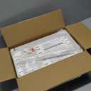 SPACEKEEPER Storage Rolling Cart, 3 Tier Laundry Room Organization Utility Cart Bathroom Organizer Mobile Shelving Unit Shelves Multi-Functional Trolley, White