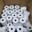 Amazon Basics Thermal Paper Receipt Rolls for POS, 3 1/8" x 230', BPA-Free, FSC Certified, White, 50 Rolls