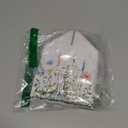 Easter Eggs Tissue Box Cover Spring Botanical Flowers Square Leather Tissue Holder Decorative Facial Tissue Cube Paper Cover Case Organizer for Bathroom Night Stands Desk Tabletop Living Room Home