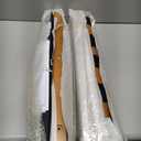 2 Pack Luggage Rack, Folding Luggage Rack for Guest Room, Walnut Bamboo Suitcase Stand Holds up to 131 lb, Luggage Stand with Storage Shelf for Hotel, Bedroom