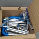 Raised Toilet Seat with Handles, Padded Toilet Seat Risers for Seniors, Adjustable Height & Width Toilet Riser, Handicap Elevated Toilet Seat 500lb, Fit Any Toilet