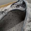 5x7 Ft Large Shag Rugs for Bedroom Living Room Decor for Men Boys, Tie Dyed Ultra Soft Fluffy Furry Area Rug for Indoor Floor, Aesthetic Carpet for Home Decor (Dark Grey)