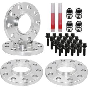 5x120mm Wheel Spacers, 15mm Hubcentric Forged Spacers Compatible with BMW E36 E46 E90 E92 E60 318i 323i 325i 328i 330i 335i 525i 545i, M12x1.5 Thread Pitch, 72.56mm Hub Bore, 4PCS