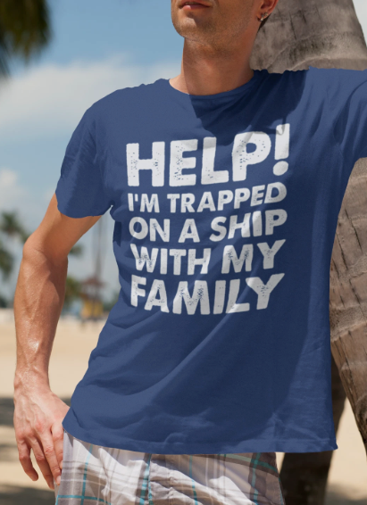 Funny Family Cruise Shirt Matching Vacation T-Shirt Cruising T-Shirt, XL