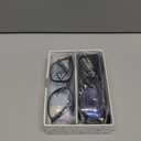 LianSan 2Pack Bifocal Reading Glasses - for Men Women,Top Clear Metal Frame Blue Light Computer Readers with Spring Hinge(Black&Grey Bifocal,2.0x)