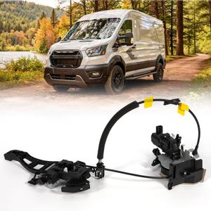 Front Left Door Lock Latch Actuator Cable Compatible with 2015-2023 Ford Transit-150 Transit-250 Transit-350 Transit-350 HD V6 3.5L - Replace CK4Z61219A65C CK4Z61219A65E Driver Side Lock Latch