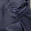 DKNY Women's Short Sleeve Ruched Knee Length Sheath Dress with Button Detail (14)