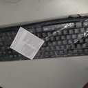 Logitech MK295 Wireless Mouse & Keyboard Combo with SilentTouch Technology, Full Numpad, Advanced Optical Tracking, Lag-Free Wireless, 90% Less Noise - Graphite