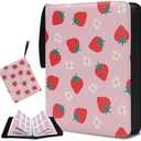 Card Binder 900 Pockets, HYNANCE Trading Card Binder 9-Pocket Card Collector Album with 50 Removable Sleeves Card Collection Storage for Boys and Girls