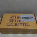 LE TAUCI Ceramic Dog Bowls with Acacia Wood Stand - 7 Inch Food & Water Set for Medium-Large Dogs - Weighted Pet Bowls (L-5 Cup, Fireworks+Clover)