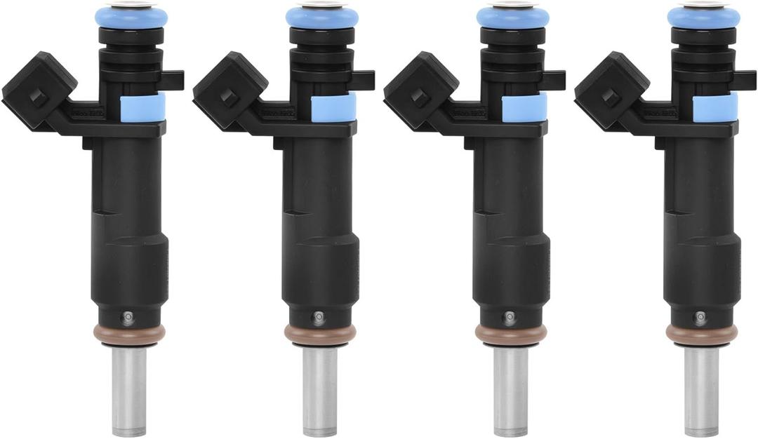 Fuel Injector Set 4Pcs 8Holes, Compatible with 2011-2016 Chevrolet Cruze Sonic Cruze Limited 1.8L L4 Engine, Replace# FJ1153 25185231