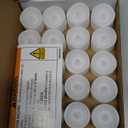 Homemory 24Pcs Flickering Flameless Candle Battery Operated, 200+Hours Fake Electric LED Tea Lights for Votive, Centerpiece Table Decorations, Wedding, Aniversary, Halloween, Christmas (Warm White Glow  White Body)