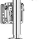 VEVOR Trailer Jack with Wheel, 2000 lbs Load Capacity, Heavy Duty Swivel Boat Trailer Jack with PP Single Wheel & Ergonomic Handle, 12-inch Lift, Fit for RVs, Boats, Horse Trailers, Utility Trailers