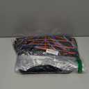 PERFEHAIR Salon Hair Cutting Collar Cape, Stylist Color Capes Guide Tools-Black