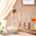 Irenare Unity Sand for Wedding Ceremony Set Include Ceremony Vase, Sand, Cork Stopper for Weddings Engagement Anniversary(Christian)