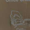 DUMOS Computer Game Desk Chair - Ergonomic PU Leather Lumbar Support, Height Adjustable High Back Video Game with Flip-up Armrest, Rolling Swivel for Adults, Deep Grey