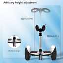 Handlebar for Segway Ninebot S Smart/mini PRO/mini LITE Self-Balance Scooter Hoverboard Adjustable Handle bar Stand Release Knee Pressure 3in1 Self Balance Hoverboard bar (Handlebar Only), Handlebar silver