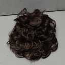 Rfmfkkg Large Comb Clip-In Curly Hair Bun Synthetic Chignon Cover Hairpiece For Women Daily Party